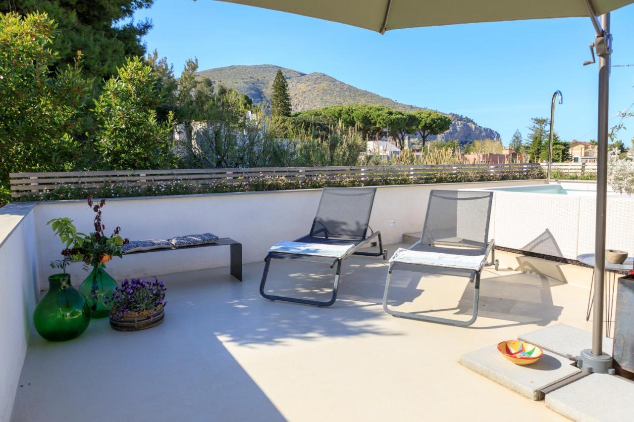 Domia Boutique Hotel E Cucina Mondello Exterior foto